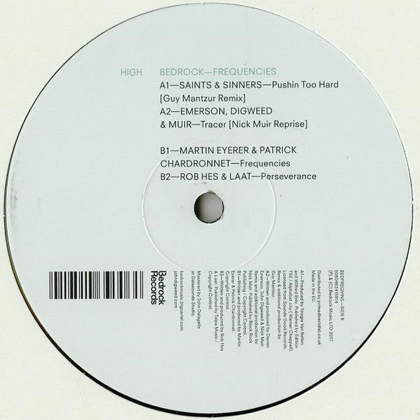 Various : Bedrock - Frequencies (12", 3/3)