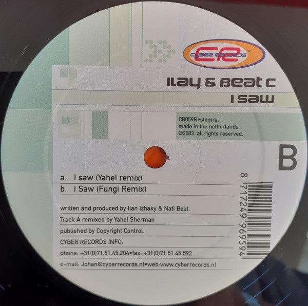 Ilay & Beat C : I Saw (12")