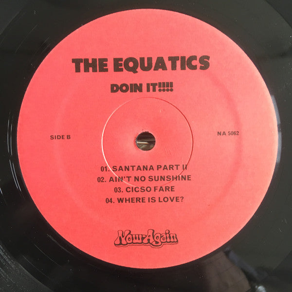 The Equatics : Doin It!!!! (LP, Album, RE)