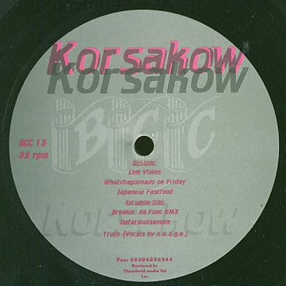 Korsakow : Line Vision (12")