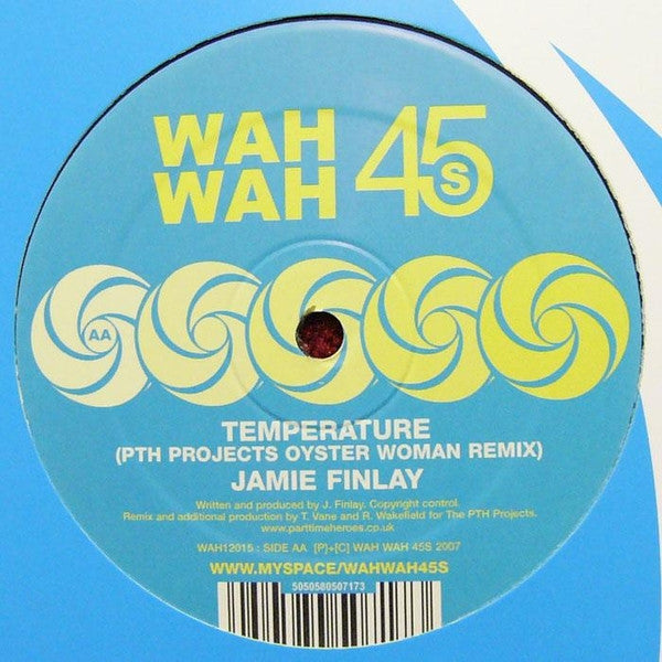 Jamie Finlay : Show Me / Temperature (PTH Projects Oyster Woman Remix) (12")