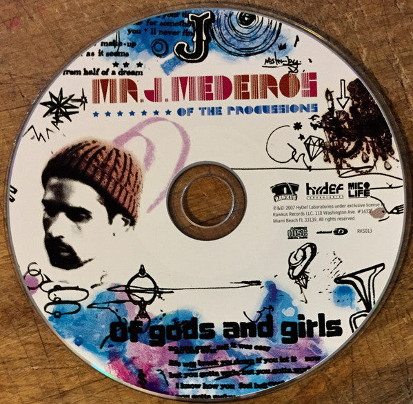 Mr. J. Medeiros : Of Gods And Girls (CD, Album, Enh)