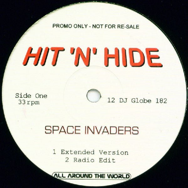 Hit 'n' Hide : Space Invaders (12", Promo)