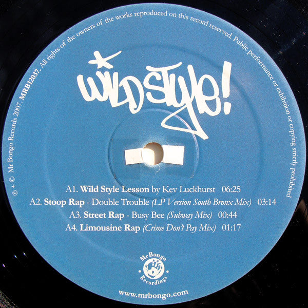 Various : Wild Style Lesson EP (12", EP)