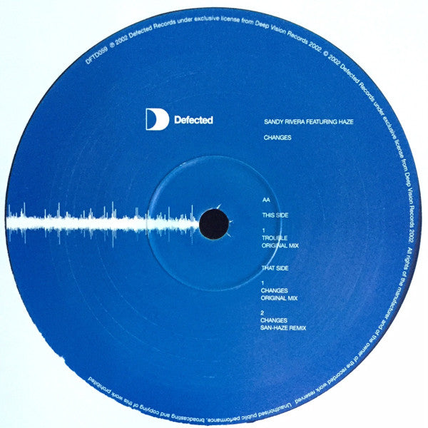Sandy Rivera Featuring Haze : Changes (12")