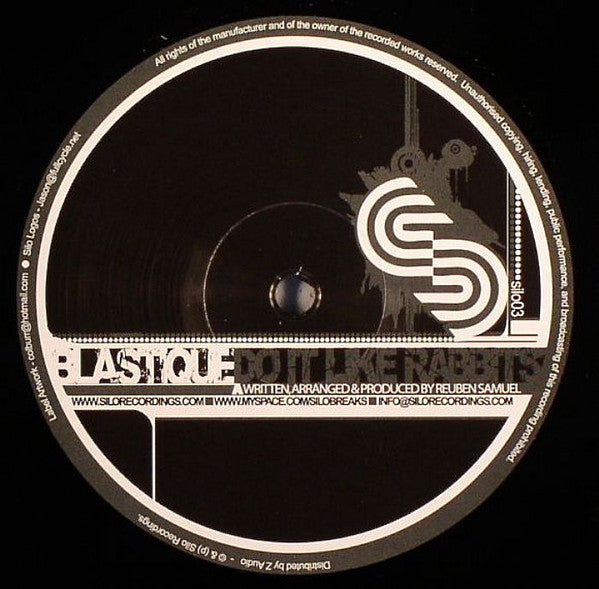 Blastique / Hydraphobe : Do It Like Rabbits / Rukus (12")