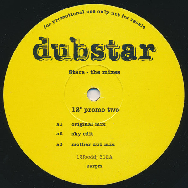 Dubstar (2) : Stars - The Mixes (12", Promo + 12", Promo)