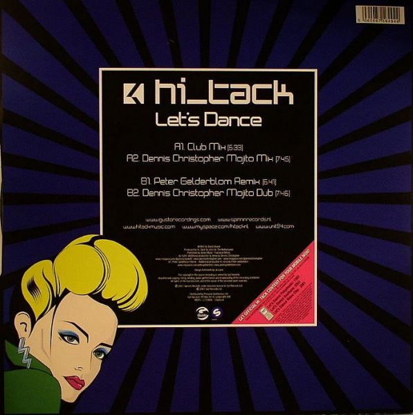Hi_Tack : Let's Dance (12")