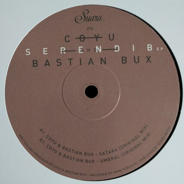 Coyu And Bastian Bux : Serendib EP (12", EP)