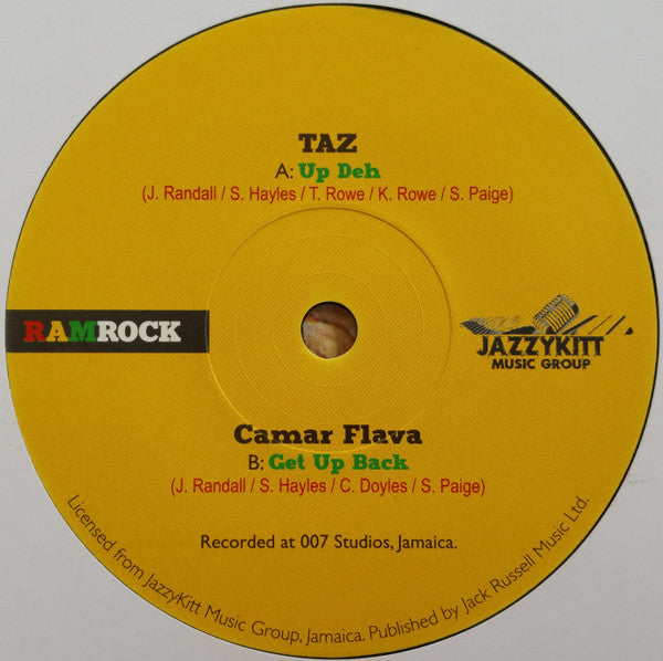 TAZ (6) / Camar : Up Deh / Get Up Back (7")