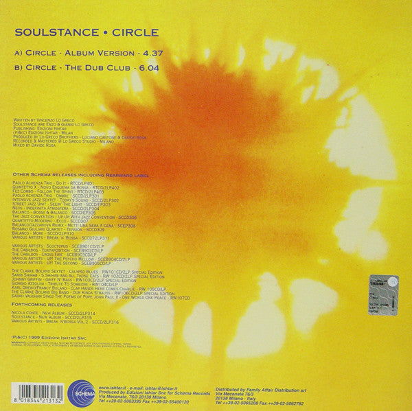 Soulstance : Circle (12", Single)