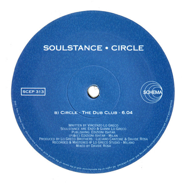 Soulstance : Circle (12", Single)