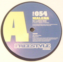 Malena : No Llores Mas (12")