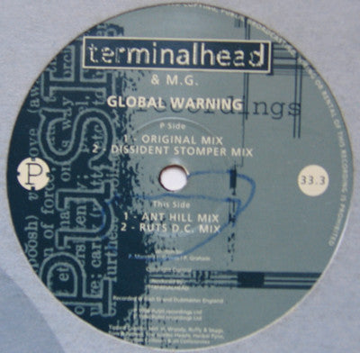 Terminalhead : Global Warning (12", Single)