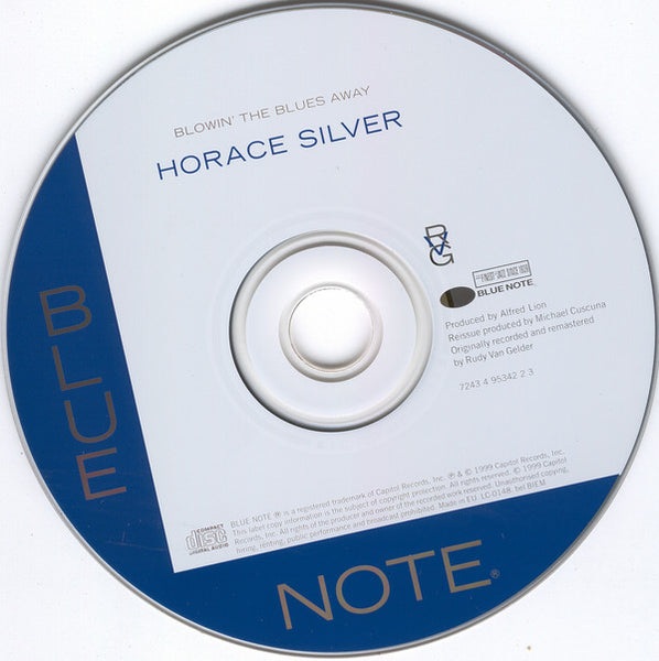 The Horace Silver Quintet & The Horace Silver Trio : Blowin' The Blues Away (CD, Album, RE, RM)