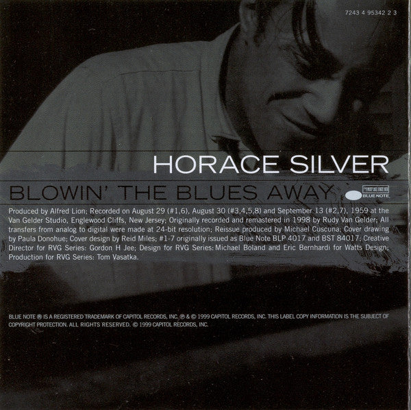 The Horace Silver Quintet & The Horace Silver Trio : Blowin' The Blues Away (CD, Album, RE, RM)