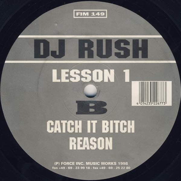 DJ Rush : Lesson I (12")