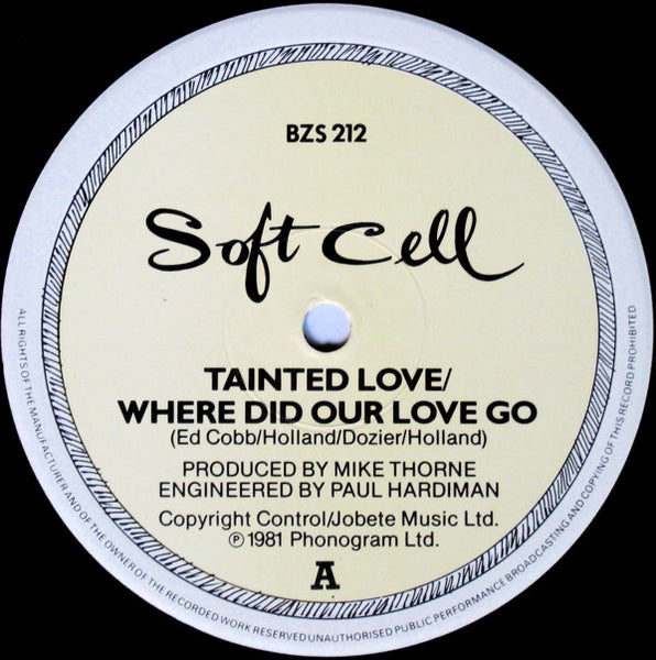 Soft Cell : Tainted Love / Where Did Our Love Go (12", Single)