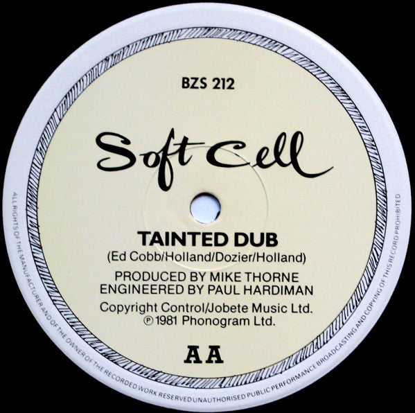 Soft Cell : Tainted Love / Where Did Our Love Go (12", Single)