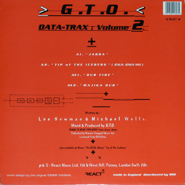 GTO : Data-Trax: Volume 2 (12")