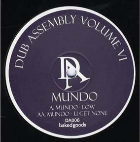 Jason Mundo : Low / U Get None (10")