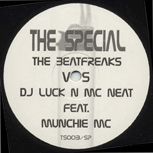 The Beatfreaks (2) vs DJ Luck & MC Neat feat. Munchie MC : Speakerbox Special (12", S/Sided)