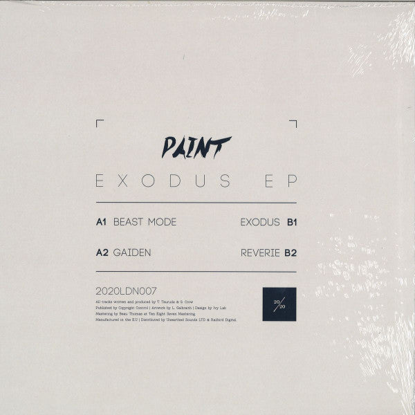 PAINT (10) : Exodus EP (12", EP)