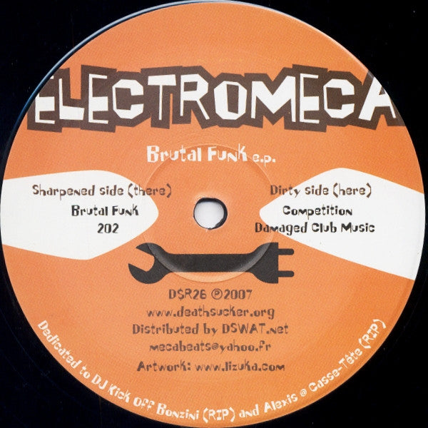 Electromeca : Brutal Funk E.P. (12", EP)