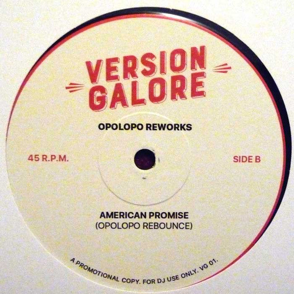 Opolopo : Opolopo Reworks (12", Promo)