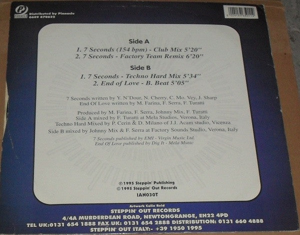 Paradise Fall : 7 Seconds (12")