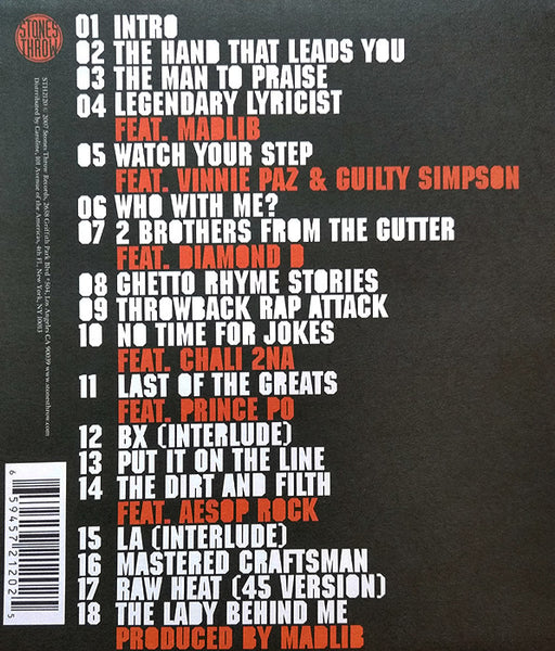 Percee P : Perseverance (CD, Album)