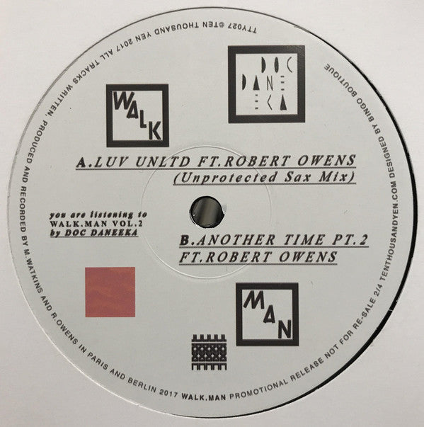 Doc Daneeka : Walk.Man Vol. 2 (12")