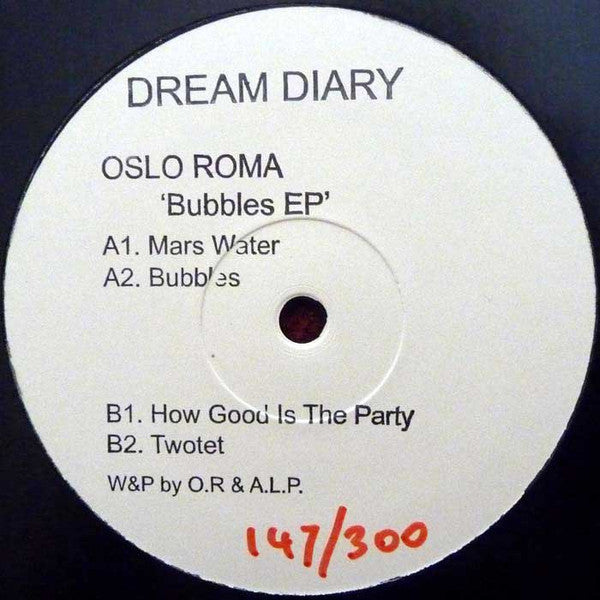 Oslo Roma : Bubbles EP   (12")