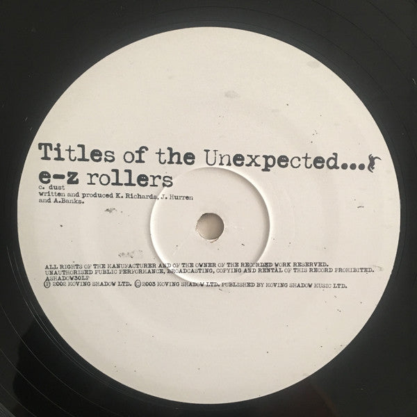 E-Z Rollers : Titles Of The Unexpected.. (4x12", Album)