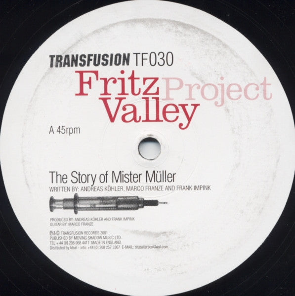 Fritz Valley Project : The Story Of Mister Müller (12")