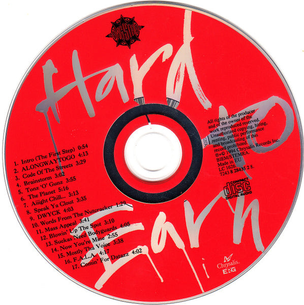 Gang Starr : Hard To Earn (CD, Album, RE, RP)