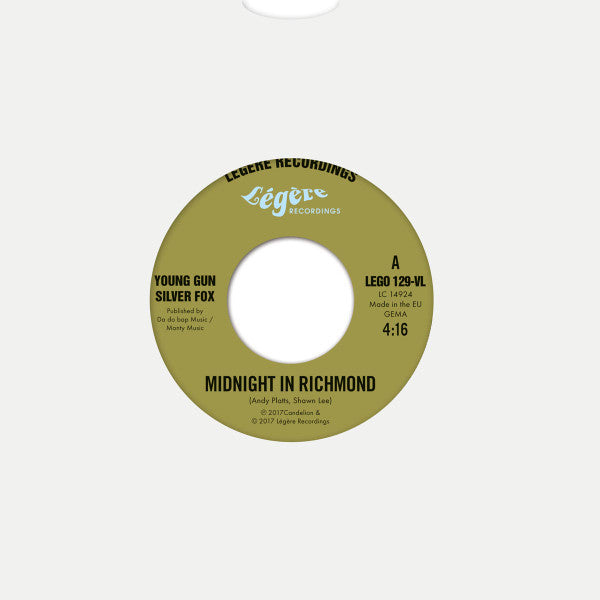 Young Gun Silver Fox : Midnight In Richmond (7")