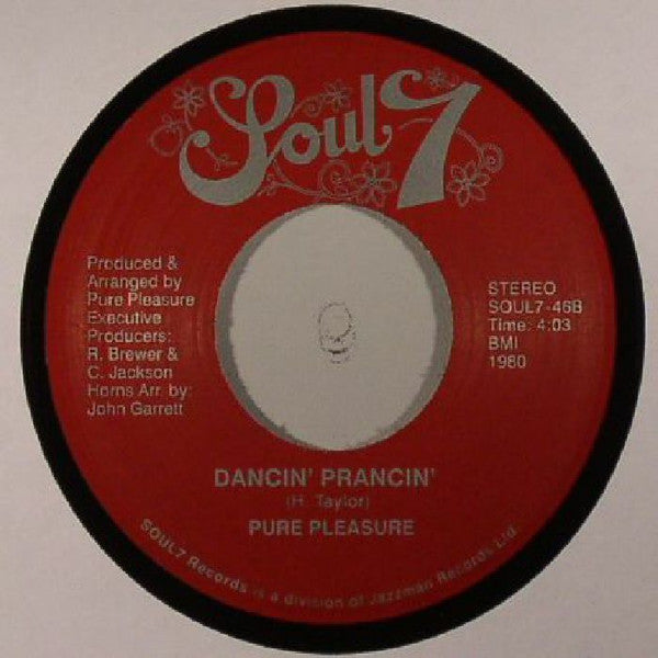 Pure Pleasure (2) : By My Side (7", RE)