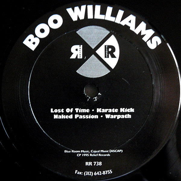 Boo Williams : Lost Of Time (2x12")