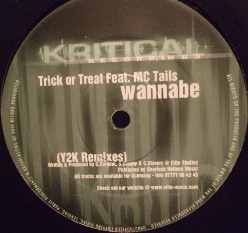 Trick Or Treat Feat. MC Tails : Wannabe (Y2K Remixes) (12")