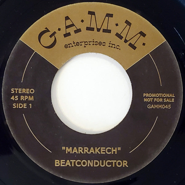 Beatconductor : Marrakech (7", Promo)