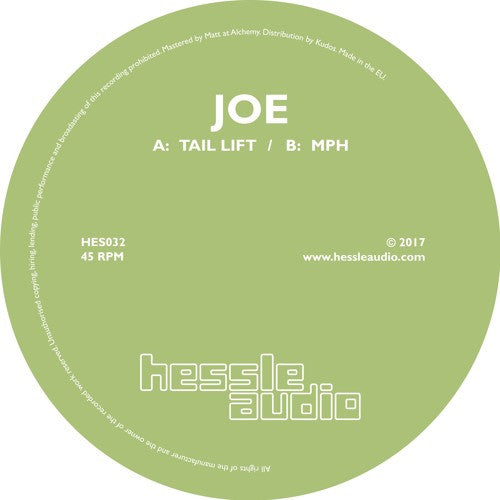 Joe (43) : Tail Lift / MPH (12")