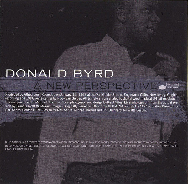 Donald Byrd : A New Perspective (CD, Album, RE, RM)