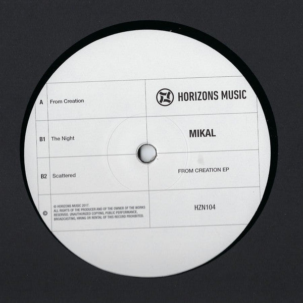Mikal : From Creation EP (12")