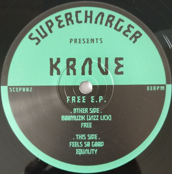 Krave (2) : Free EP (12", EP)