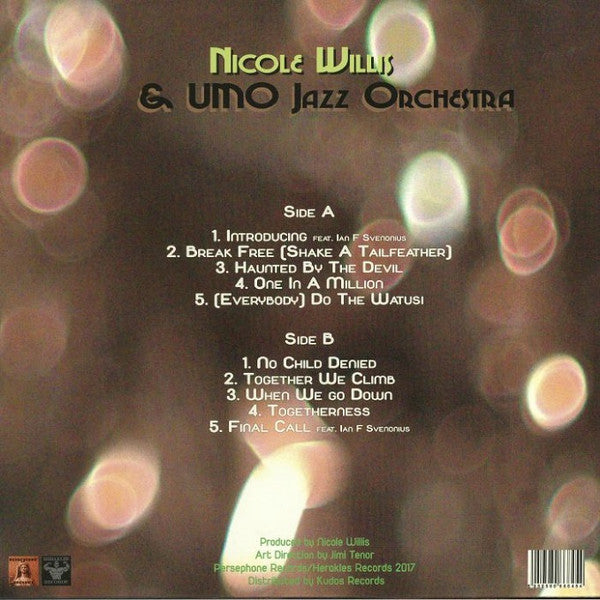 Nicole Willis & Umo Jazz Orchestra : My Name Is Nicole Willis (LP, Album)