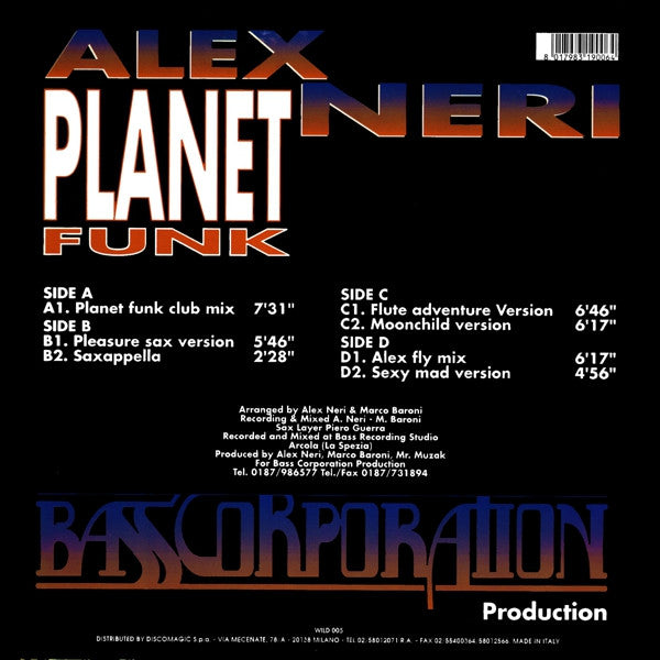 Alex Neri : Planet Funk (2x12")