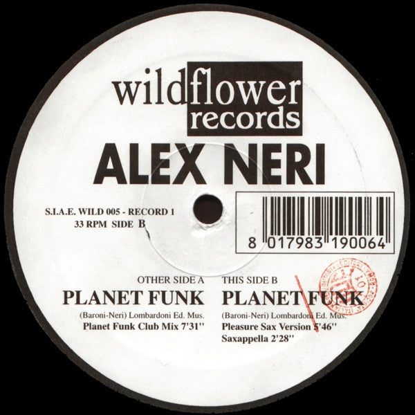 Alex Neri : Planet Funk (2x12")