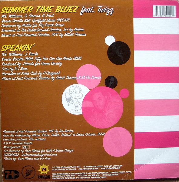 El Da Sensei : Summer Time Bluez (12")