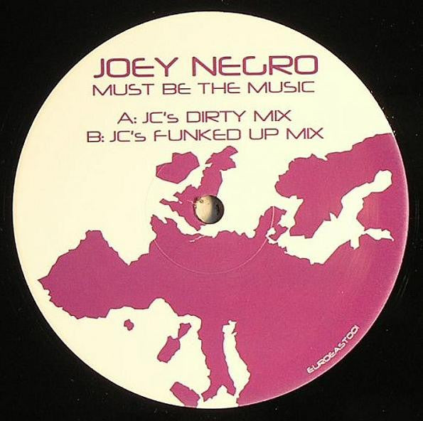 Joey Negro : Must Be The Music (12", S/Sided, Unofficial)
